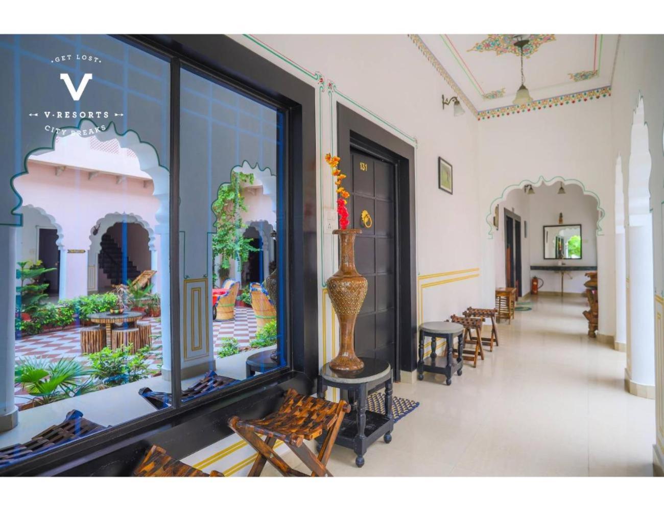 Hotel Kiran Villa Palace, Bharatpur Extérieur photo